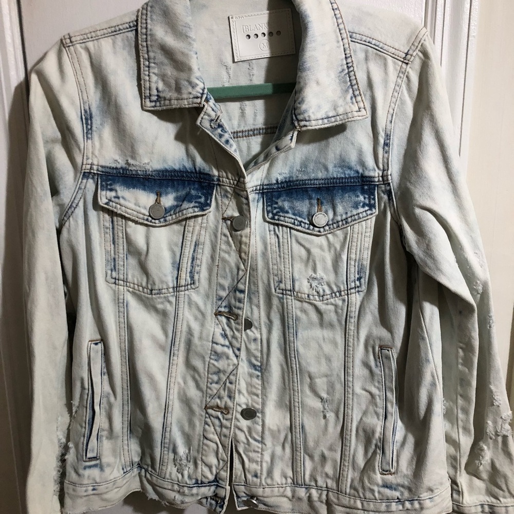Distressed Denim Jacket